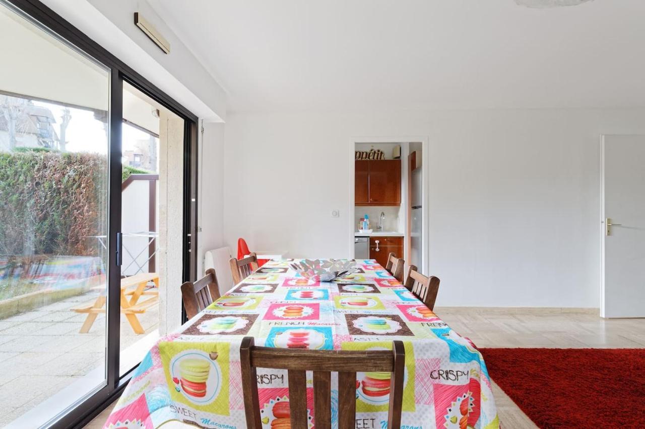 Charmant 3 Pieces Avec Jardin A 5Mn De La Plage Довиль Экстерьер фото